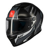 Kask integralny MT STINGER 2 TRON B12 GLOSS czarny szary