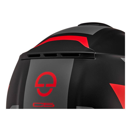 Kask szczękowy SCHUBERTH C5 ECE ECLIPSE ANTHRACITE czarny grafitowy czerwony