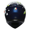 Kask integralny AGV K3 SV BUBBLE BLUE/WHITE/YELLOW FLUO granatowy biały żółty fluo niebieski
