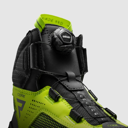 Buty krótkie REBELHORN CORE BLACK/FLUO YELLOW czarny żółty fluo