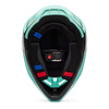 Kask cross FOX V3 DRIP TURQUOISE zielony czarny