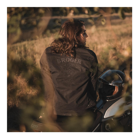 Kurtka tekstylna damska BROGER MONTANA LADY BLACK czarny