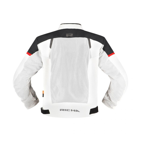 Kurtka tekstylna RICHA AUYAN WP GREY/BLUE/RED szary niebieski czerwony