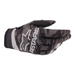 Rękawice cross ALPINESTARS RADAR BLACK/GREY czarny szary