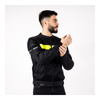 Kurtka tekstylna OZONE DART BLACK/FLO YELLOW czarny żółty fluo