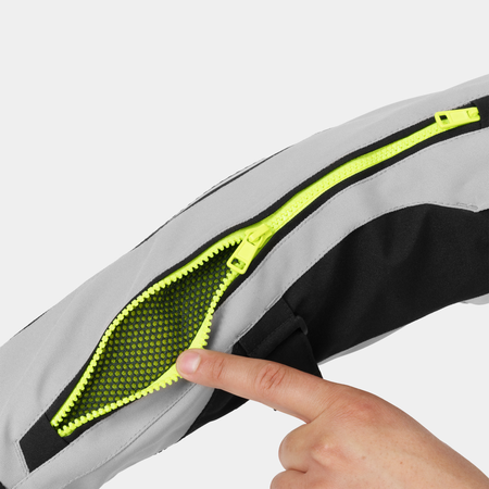 Kurtka tekstylna SHIMA HERO 3.0 G2 GREY/FLUO szary żółty fluo czarny