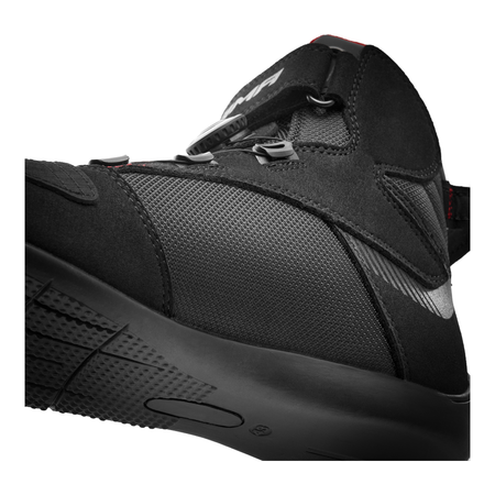 Buty motocyklowe krótkie miejskie SHIMA EXO VENTED czarny-czerwony