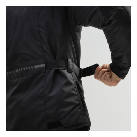 Kurtka tekstylna BROGER OVERLAND BLACK czarny