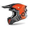 Kask cross AIROH TWIST 2.0 BIT ORANGE MATT pomarańczowy fluo szary czarny
