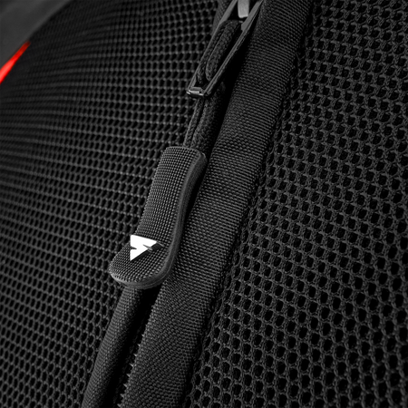 Kurtka tekstylna SHIMA MESH PRO 2.0 RED czarny czerwony biały