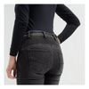Jeansy motocyklowe damskie BROGER AURA LADY BLACK czarny
