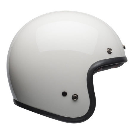 Kask otwarty BELL CUSTOM 500 ECE6 VINTAGE WHITE biały