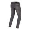 Jeansy motocyklowe OZONE RUSTY WASHED BLACK czarny