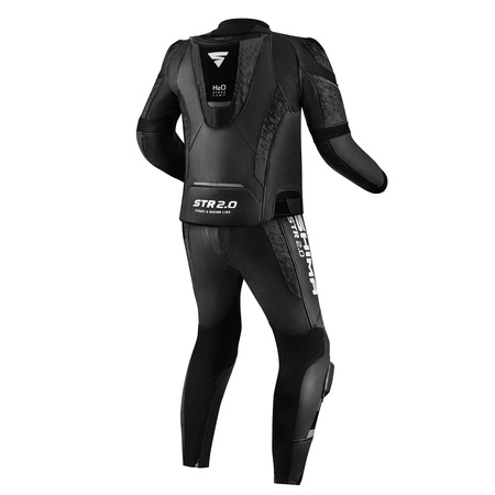 Kombinezon dwuczęściowy SHIMA STR 2.0 BLACK czarny szary