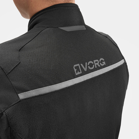 Kurtka tekstylna VORG NANO BLACK czarny