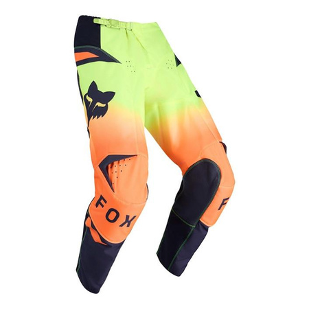 Spodnie cross FOX 180 SHIELD FLUO YELLOW żółty fluo