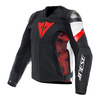 Kurtka skórzana DAINESE AVRO 5 BLACK/RED/WHITE czarny czerwony biały