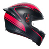 Kask integralny AGV K1 S WARMUP BLACK/PINK czarny różowy