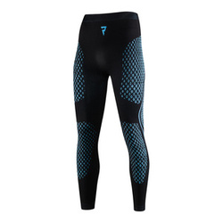 Spodnie termoaktywne REBELHORN THERM II BLACK/BLUE czarny niebieski