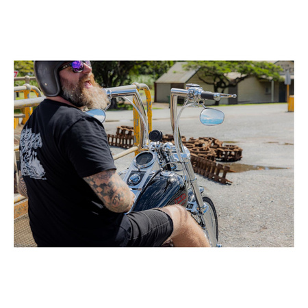 Podstawa QUAD LOCK PRO montowana na kierownicy CHROME srebrny