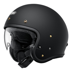 Kask otwarty SHOEI J.O 2 MATT BLACK czarny mat