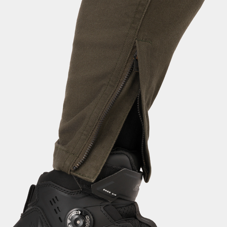 Jeansy motocyklowe damskie SHIMA RECON LADY GREEN zielony
