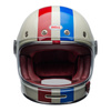 Kask integralny BELL BULLITT DLX COMMAND VINTAGE WHITE/RED/BLUE biały czerwony niebieski