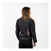 Kurtka tekstylna damska OZONE FLOW LADY BLACK/PINK czarny różowy