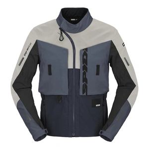 Kurtka tekstylna SPIDI FRONTIER ICE/BLUE szary niebieski granatowy