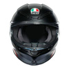 Kask integralny AGV K6 MINIMAL BLACK/WHITE/RED czarny szary czerwony biały