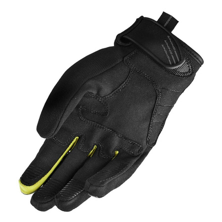Rękawice miejskie dziecięce SHIMA ONE KIDS FLUO czarny szary żółty fluo