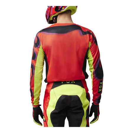 Bluza cross FOX 180 EMOTION FLUORESCENT RED czerwony fluo