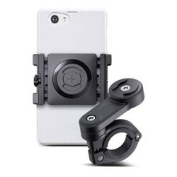 Motocyklowy uchwyt na telefon SP CONNECT LT UNIVERSAL CLAMP SPC+ NA KIEROWNICĘ BLACK czarny