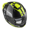 Kask szczękowy NZI COMBI 3 DUO ORBE BLACK ANTRACITE YELLOW MATT szary żółty