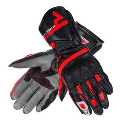 Rękawice sportowe damskie REBELHORN ST LONG LADY BLACK/GREY/FLO RED czarny szary czerwony fluo