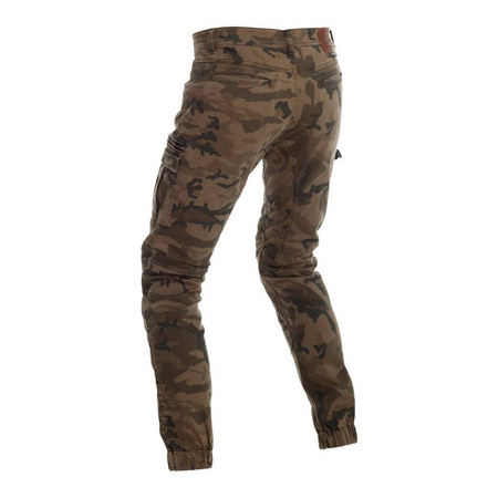 Jeansy motocyklowe RICHA APACHE CAMO beżowy brązowy zielony moro