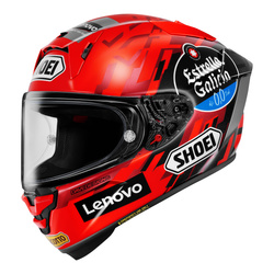 Kask integralny SHOEI X-SPR PRO MARQUEZ 9 TC-1 czerwony czarny