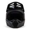 Kask cross FOX V1 SOLID BLACK MATT czarny mat