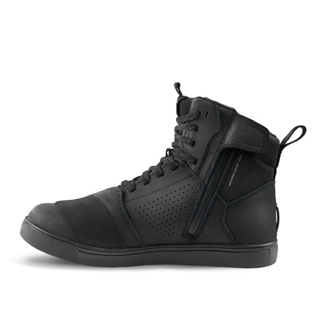 Trampki motocyklowe damskie SHIMA REBEL 2.0 WP LADY BLACK czarny