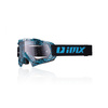 Gogle motocyklowe IMX MUD GRAPHIC BLUE/BLACK SZYBA CLEAR niebieski czarny mat