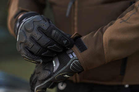 Kurtka tekstylna SHIMA OPENAIR BROWN brązowy