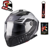 Kask integralny AXXIS PANTHER SV DIMENSION B0 MATT szary czarny biały