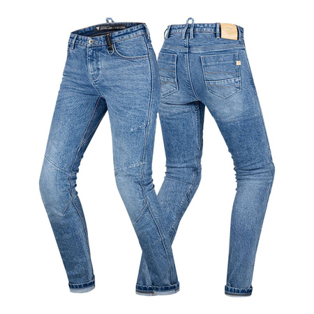 Jeansy motocyklowe damskie SHIMA DEVON LADY BLUE niebieski