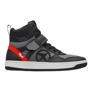 Trampki motocyklowe XPD MOTO PRO SNEAKERS ANTHRACITE/RED szary czerwony