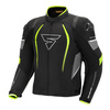 Kurtka tekstylna SHIMA SOLID PRO FLUO czarny żółty fluo