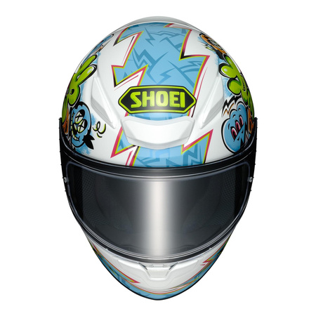 Kask integralny SHOEI NXR2 Mural TC-10 biały niebieski zielony żółty różowy