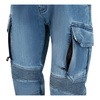Jeansy motocyklowe SECA SQUARE II BLUE niebieski