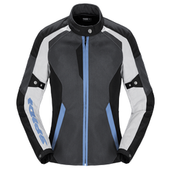 Kurtka tekstylna damska SPIDI TEK NET LADY GRAY/WHITE/PROVENCE szary biały niebieski