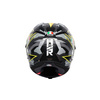 Kask integralny AGV CORSA R MIR WINTER TEST 2018 żółty czarny szary