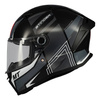 Kask integralny MT STINGER 2 TRON B12 GLOSS czarny szary